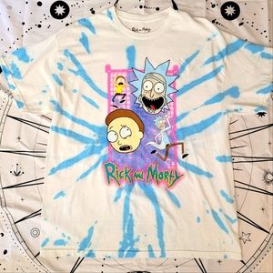 Rick and Morty Tie Dye Size Large